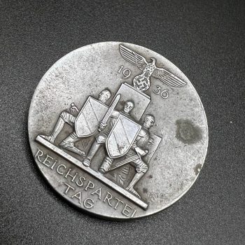 Commemorative Badge “Reich Party Day” (Reichsparteitag, Nuremberg) 1936 B. A. L. M. Berger, Nürnberg