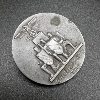 Commemorative Badge “Reich Party Day” (Reichsparteitag, Nuremberg) 1936 B. A. L. M. Berger, Nürnberg