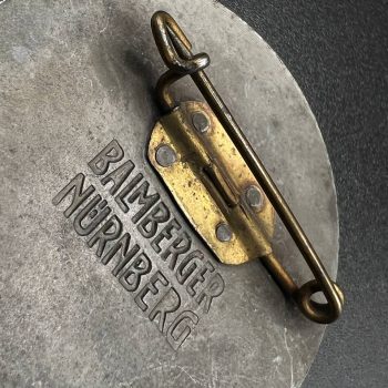 Commemorative Badge “Reich Party Day” (Reichsparteitag, Nuremberg) 1936 B. A. L. M. Berger, Nürnberg