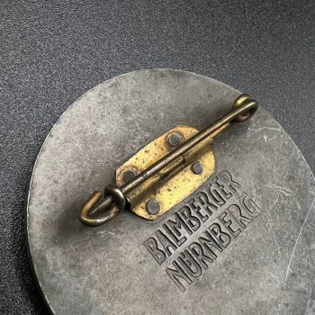 Commemorative Badge “Reich Party Day” (Reichsparteitag, Nuremberg) 1936 B. A. L. M. Berger, Nürnberg