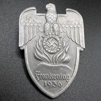 Badge Day of Franconia “Frankentag” 1936 Lauer, Nürnberg-Berlin
