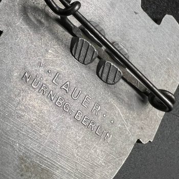 Badge Day of Franconia “Frankentag” 1936 Lauer, Nürnberg-Berlin