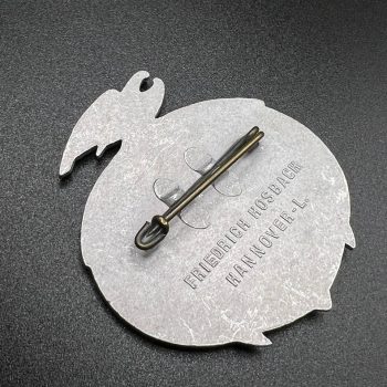 Badge “Seafaring is Essential! – Kaiser of German Seafaring” 1935 Friedrich Hosbach, Hannover-Linden
