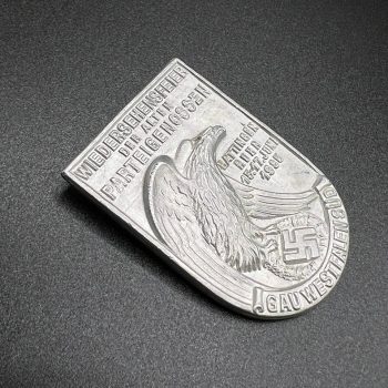 Badge “Reunion of Old Party Comrades, Hattingen/Ruhr, Gau Westphalia-South” 1935 R. Sieper & Söhne, Lüdenscheid