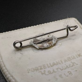 Badge “Gau Rally of the Bavarian Ostmark” (Gautreffen der Bayerischen Ostmark), porcelain 1936 Porzellanfabrik Heinrich