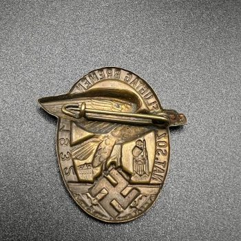National Socialist Aviation Day Badge, Bremen. 1932  