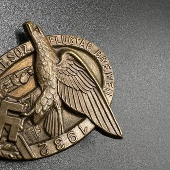 National Socialist Aviation Day Badge, Bremen. 1932  