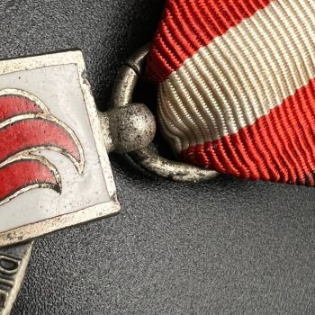 The Fire Service Honor Cross II class Sample from 1936 The Third Reich 