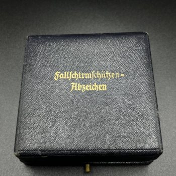Paratrooper Badge  [Gebrüder Wegerhof] Mint Original case