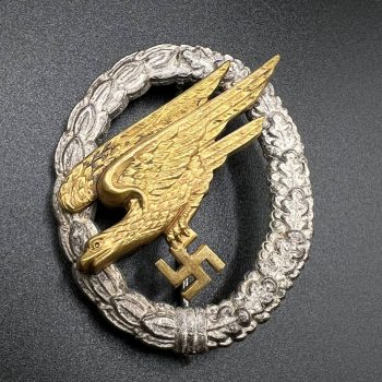 Paratrooper Badge  [Gebrüder Wegerhof] Mint Original case