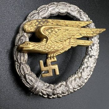 Paratrooper Badge  [Gebrüder Wegerhof] Mint Original case