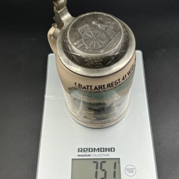 Beer Stein 1. BATT. ART. REGT. 41 WIBLINGEN, 1935