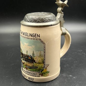 Beer Stein 1. BATT. ART. REGT. 41 WIBLINGEN, 1935