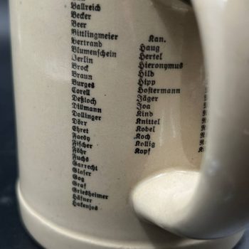 Beer Stein 1. BATT. ART. REGT. 41 WIBLINGEN, 1935