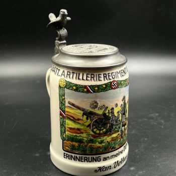 Beer Stein 15. BATT. ARTILLERIE REGIMENT ULM 1934 