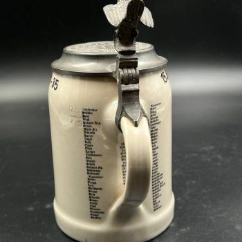 Beer Stein 15. BATT. ARTILLERIE REGIMENT ULM 1934 