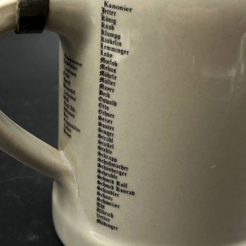 Beer Stein 15. BATT. ARTILLERIE REGIMENT ULM 1934 