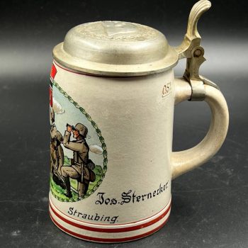 Beer Stein Pz. Abw. Abtlg. 10.  