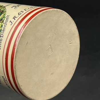 Beer Stein 17.(E.) Komp. J.R. 63 Eichstätt.  