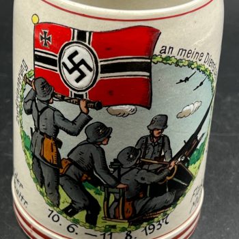 Beer Stein 11. Battr. Flak-Rgt. 5, München. 1937 
