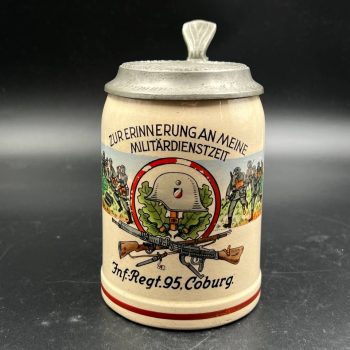 Beer Stein Inf.-Regt. 95, Coburg. 1939 [Albert Kolb, Coburg]