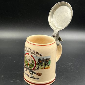 Beer Stein Inf.-Regt. 95, Coburg. 1939 [Albert Kolb, Coburg]