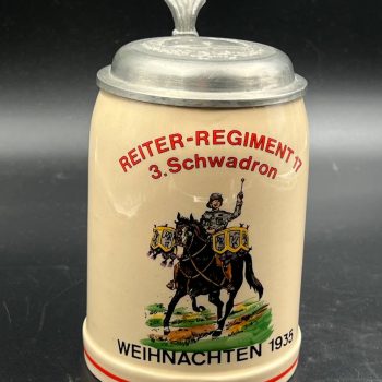 Beer Stein Reiter-Regiment 17, 3. Schwadron. Weihnachten. 1935 