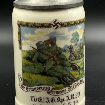 Beer Stein 15.(E.) I.G. Kp. I.R. 20. 1939 [Porzellanfabrik Weiden, Gebr.Bauscher]