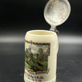 Beer Stein 15.(E.) I.G. Kp. I.R. 20. 1939 [Porzellanfabrik Weiden, Gebr.Bauscher]