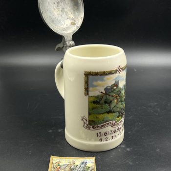 Beer Stein 15.(E.) I.G. Kp. I.R. 20. 1939 [Porzellanfabrik Weiden, Gebr.Bauscher]