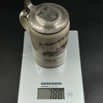 Beer Stein II. Abt. Art. Regt. 64 Breslau-Rosenthal.  [Porzellanfabrik Weiden, Gebr.Bauscher]