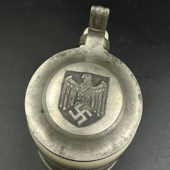 Beer Stein II. Abt. Art. Regt. 64 Breslau-Rosenthal.  [Porzellanfabrik Weiden, Gebr.Bauscher]