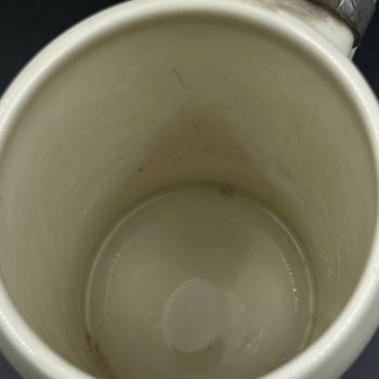 Beer Stein II. Abt. Art. Regt. 64 Breslau-Rosenthal.  [Porzellanfabrik Weiden, Gebr.Bauscher]