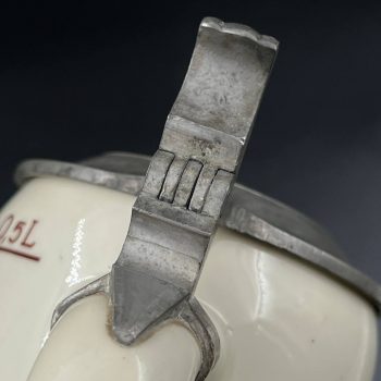 Beer Stein II. Abt. Art. Regt. 64 Breslau-Rosenthal.  [Porzellanfabrik Weiden, Gebr.Bauscher]