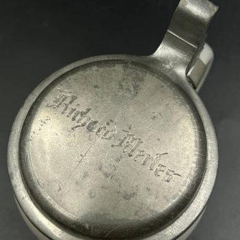 Beer Stein U.O.K. 3. Torp. Halbfl.  