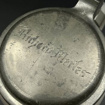 Beer Stein U.O.K. 3. Torp. Halbfl.  