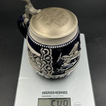 Beer Stein Uffz. an das Korp der Aufkl.-Staf. 1 (F) 24 Kassel  