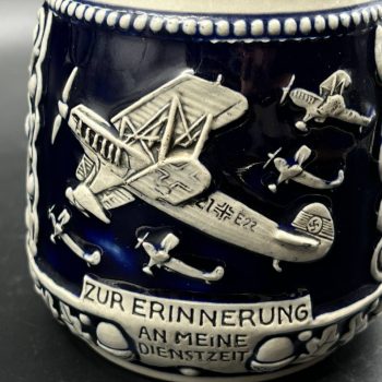 Beer Stein Uffz. an das Korp der Aufkl.-Staf. 1 (F) 24 Kassel  