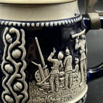 Beer Stein Uffz. an das Korp der Aufkl.-Staf. 1 (F) 24 Kassel  