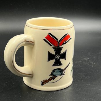 Beer Stein Pz. Gren. Rgt. 2/40 Augsburg  [Zell am Harmersbach Keramik]