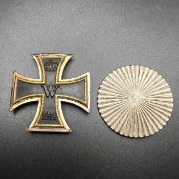 Iron Cross (1914) 1st Class (1914) [Wilhelm Deumer K.G.]   / Clamshell screwback