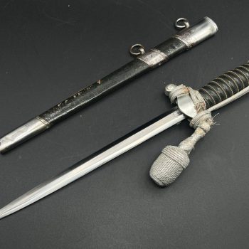 Officer's Dagger of the Ground Customs Service, Model 1937 (Ground) [Coppel Alexander {Alcoso} Solingen]   [Personalized]