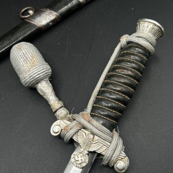 Officer's Dagger of the Ground Customs Service, Model 1937 (Ground) [Coppel Alexander {Alcoso} Solingen]   [Personalized]