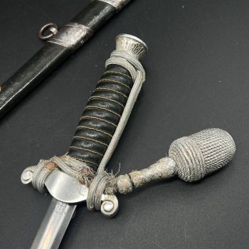 Officer's Dagger of the Ground Customs Service, Model 1937 (Ground) [Coppel Alexander {Alcoso} Solingen]   [Personalized]