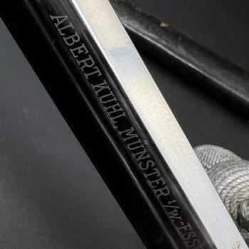 Officer's Dagger of the Ground Customs Service, Model 1937 (Ground) [Coppel Alexander {Alcoso} Solingen]   [Personalized]