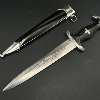 SS Dagger, Model 1933 (RZM type) [Unidentified manufacturer] Stamp - 1198/38  