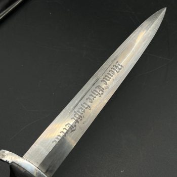 SS Dagger, Model 1933 (RZM type) [Unidentified manufacturer] Stamp - 1198/38  
