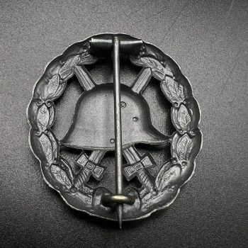 Wound Badge 1918 (cut-out version) in black  Counter-relief   Mint 