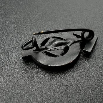 Miniature HJ Sports Badge, 1934 model, in black RZM code: М 1/36 [BERG & NOLTE A.G.]