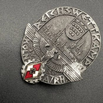      HJ Sports Competition Badge in Cologne, 1939 [FERDINAND HOFFSTÄTTER, BONN]   